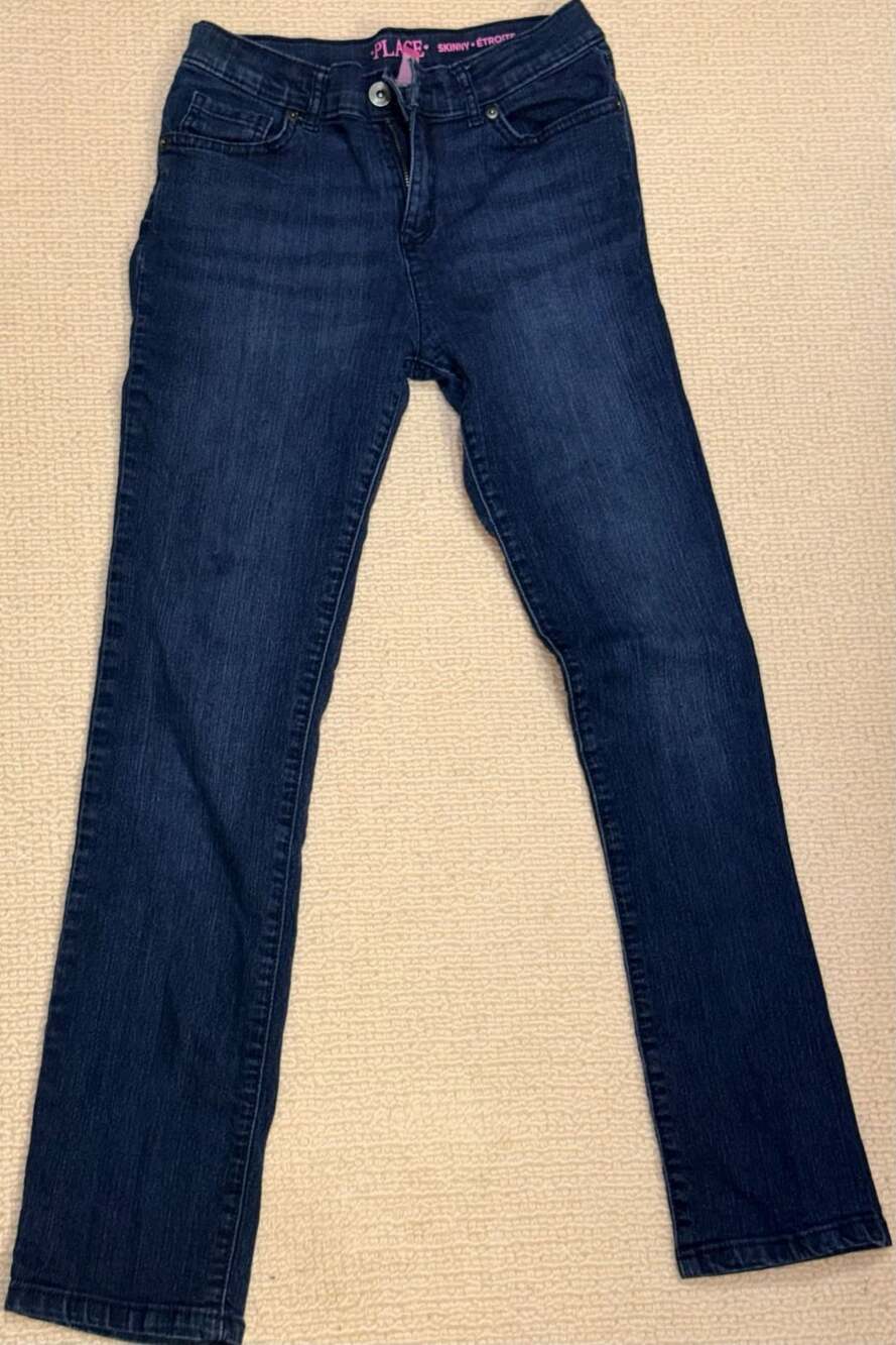 The Place Skinny Jeans Size 14 Dark Wash Denim